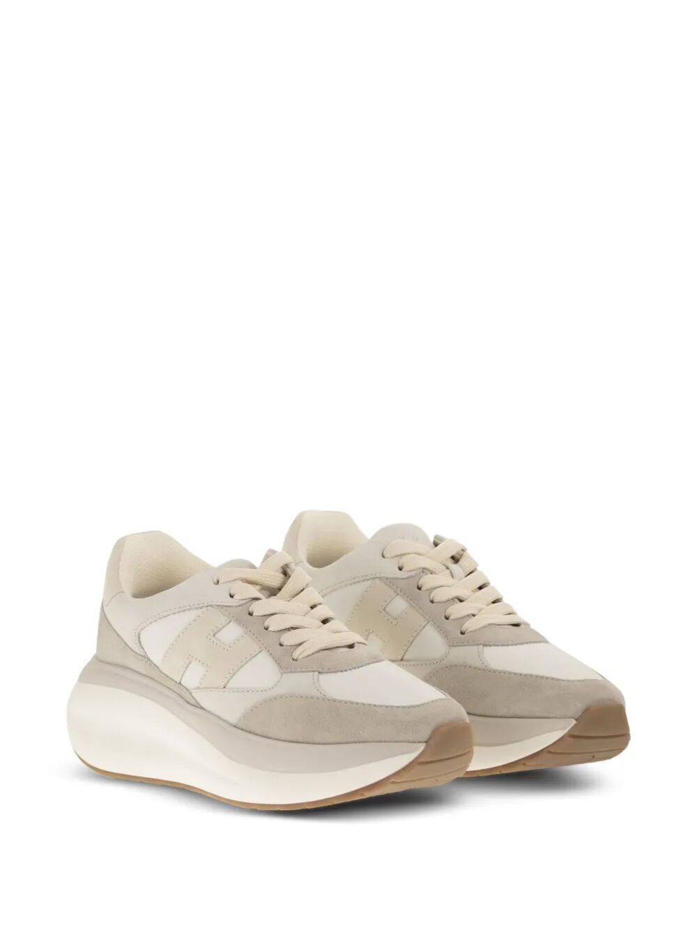 Hogan Sneakers - Nude & Neutrals | 66b1eb4d118198e63346501a92ffcc40af6d1d20