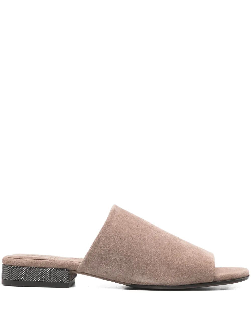 Brunello Cucinelli Mules - Marrone | 7cdeec802fcfa3315948ee2f792577bb12f98f6e