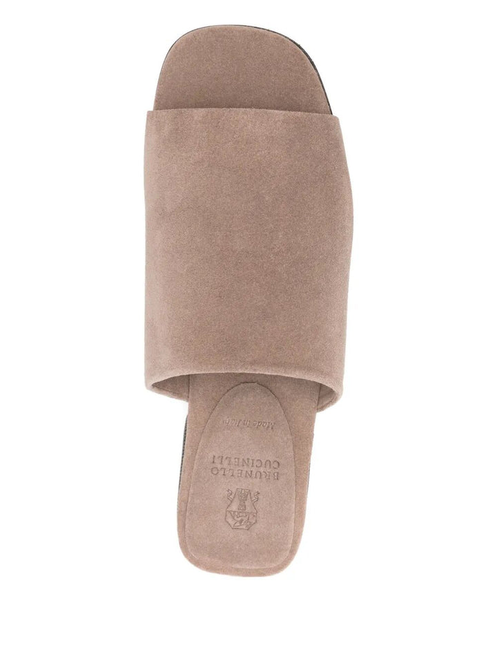 Brunello Cucinelli Mules - Marrone | ee173168b18df1b65db9493318aaecfccb58c38c