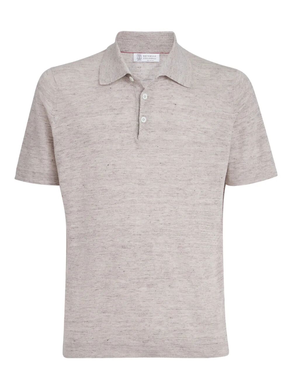 Brunello Cucinelli Polo - Nude & Neutrals | 9101a7d30dcc03e0f59a1b841b45c72c541a0448