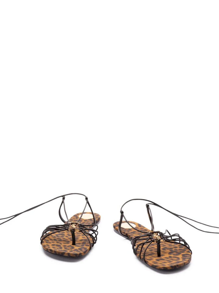 Saint Laurent Paris Sandali - Marrone | 8c9314e823b1aa9a229366ac7ff5c514008cb1af