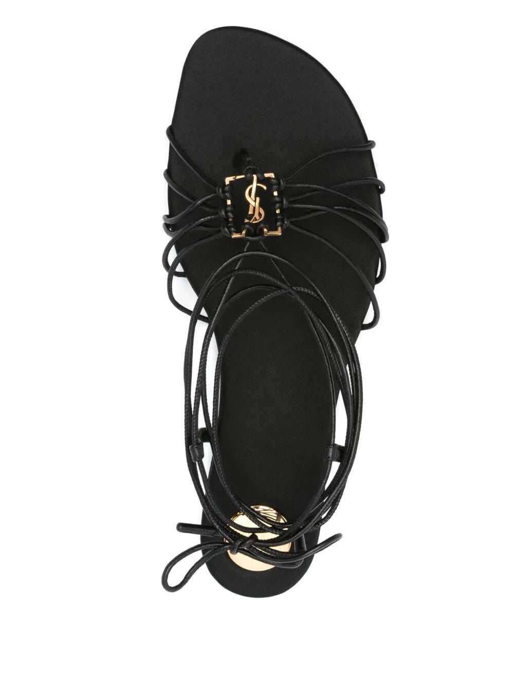 Saint Laurent Paris Sandali - Nero | d7482f328a29f080ba8c46b910bf2d5740e8f88c