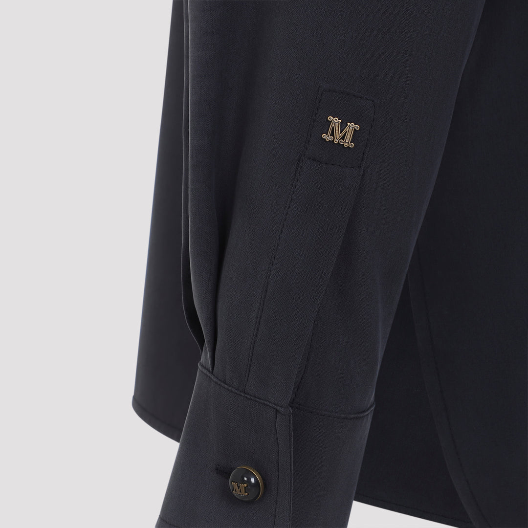 Max Mara Shirts - Nero | a4af8341706dcdfeb4508c3a767788193d64b34e
