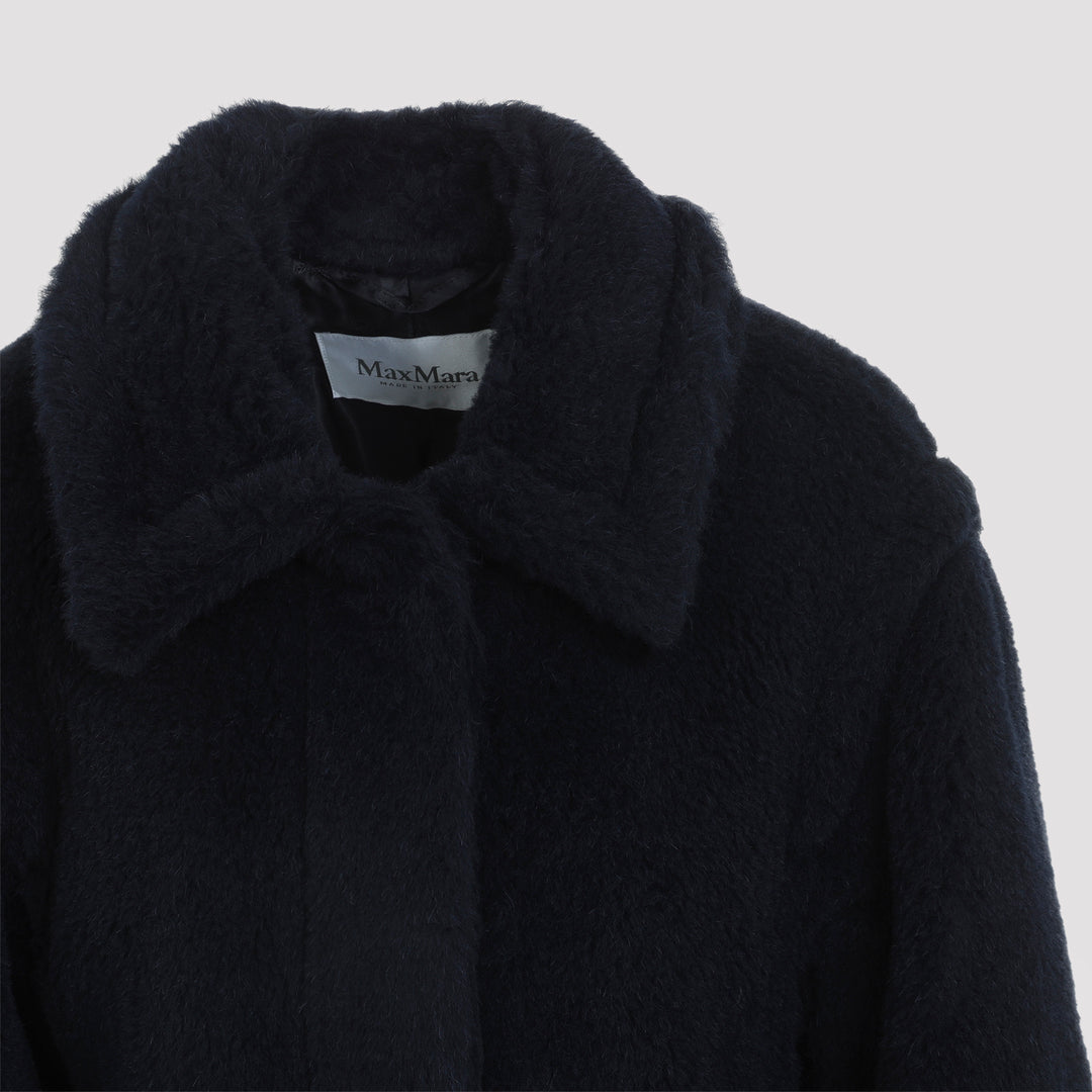 Max Mara Double breasted & peacoat - Nero | a118e334fe485769d98a39b3d1f0c40760910794