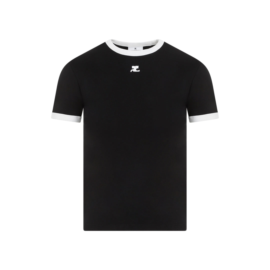 Courreges T-shirts - Nero | 4b469bd5020448f72f1506cb44734c05a1dfb433