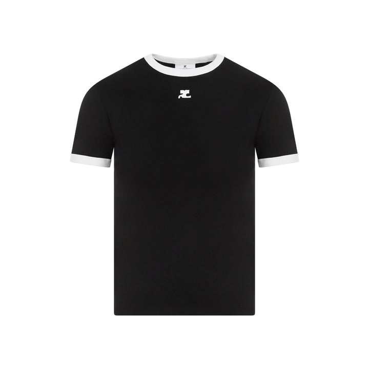 Courreges T-shirts - Nero | 4b469bd5020448f72f1506cb44734c05a1dfb433