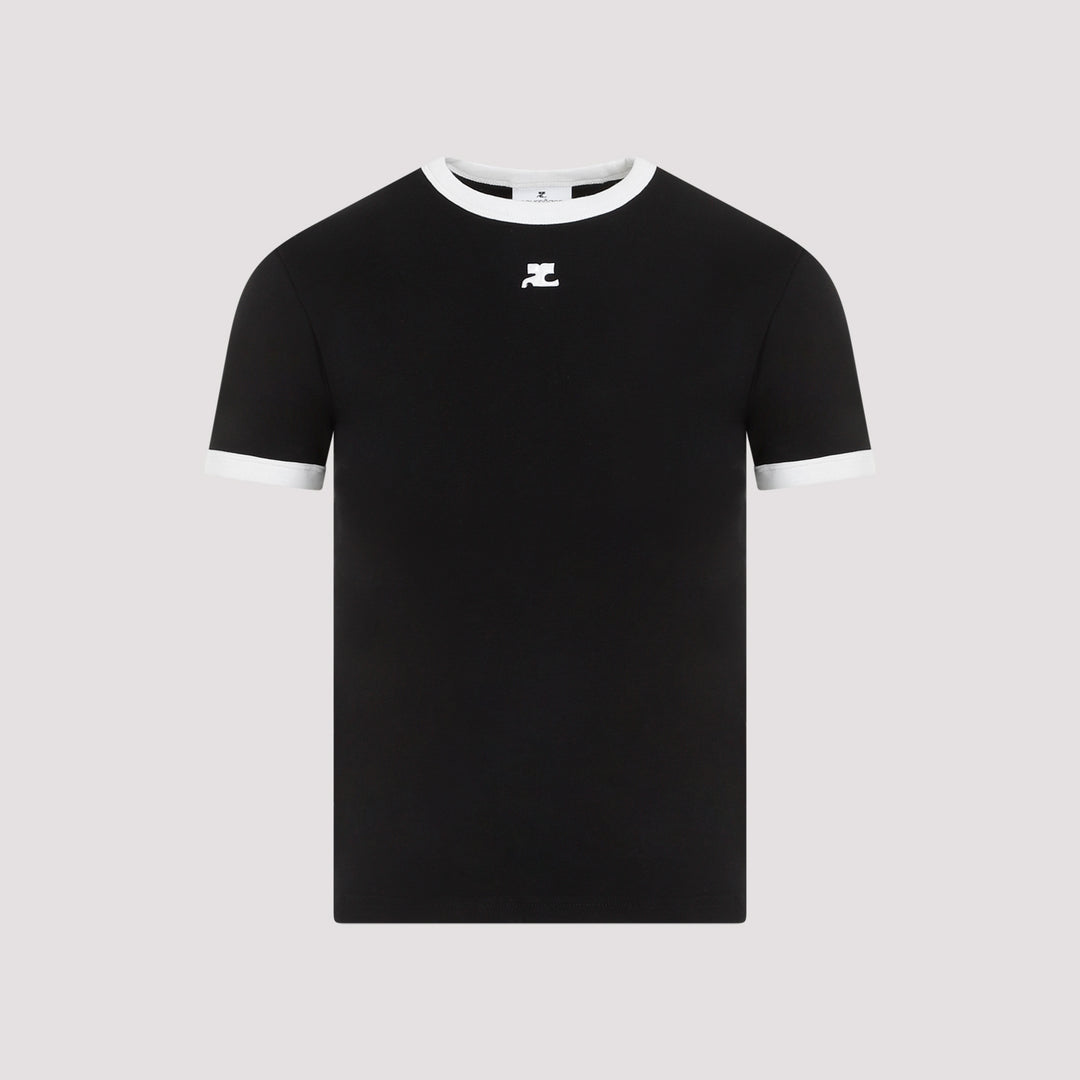 Courreges T-shirts - Nero | b983692b5f40ac3b8af223c5c0c8c9b52fcc41b9