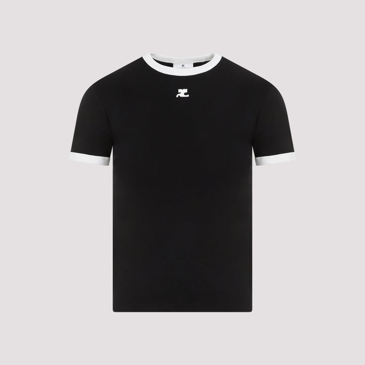 Courreges T-shirts - Nero | b983692b5f40ac3b8af223c5c0c8c9b52fcc41b9