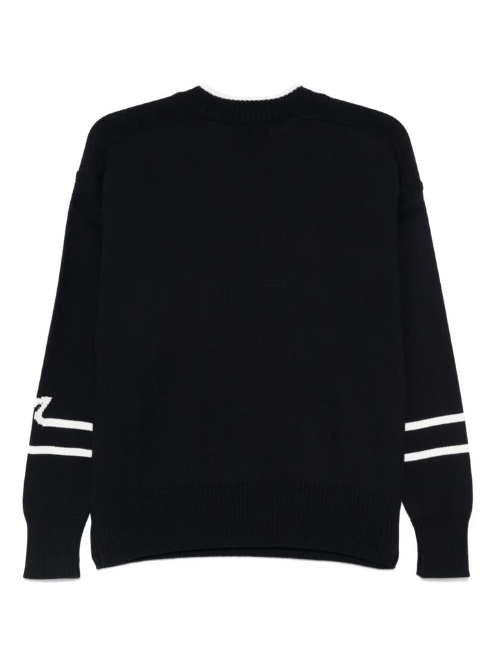 Paul & Shark MAGLIA - Nero | 6111da5c0d279fcc5b56bf7f487f8287157590e5