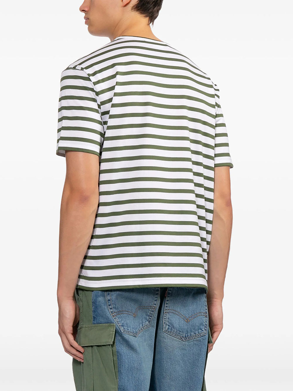 Junya Watanabe Comme Dg T-shirts - Verde | 33cd5e85efaaf0913231073551abf649ac151f4d