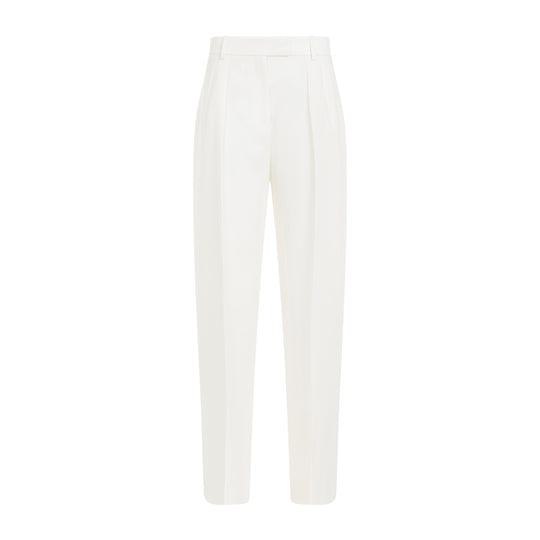 Off White Linen Antone Pant