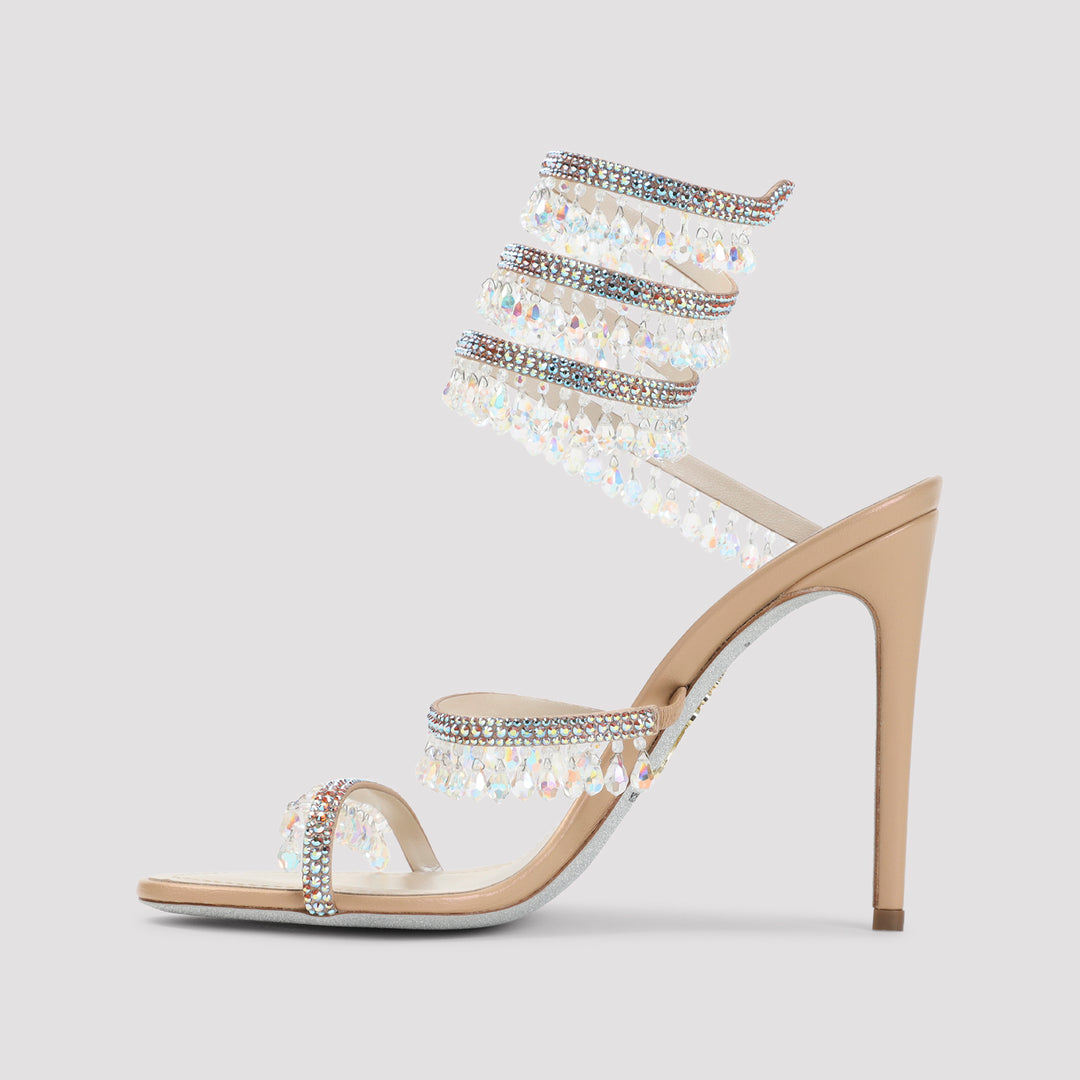 Rene` Caovilla Sandali - Nude & Neutrals | d6b7b3b89d1f39a90b7abec6c1cc9e981f5fbde3