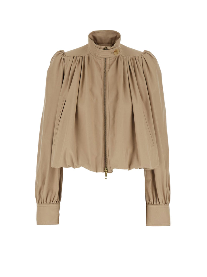 Chloè Jackets - Worn Brown | 26b826e2fbd75707986f20324d926a5ad560df4e