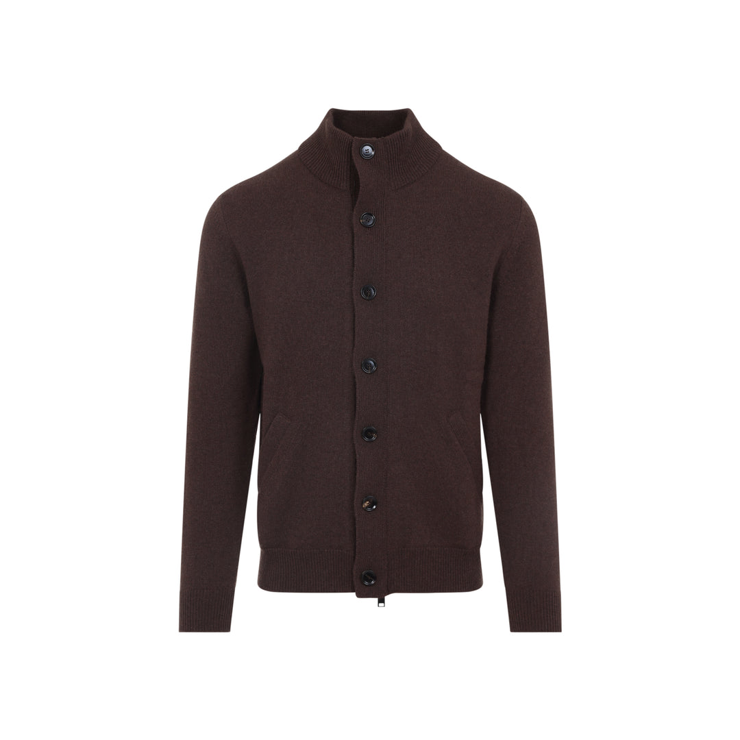 Brioni Full zip - Marrone | 42b1c413bf69dfe0e167eda9f0fa1c81ed5d23e7