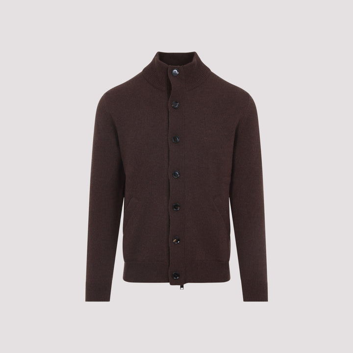 Brioni Full zip - Marrone | 338fd1a03b3ef0d2d6ea9b32512e37c71e9a2e1f