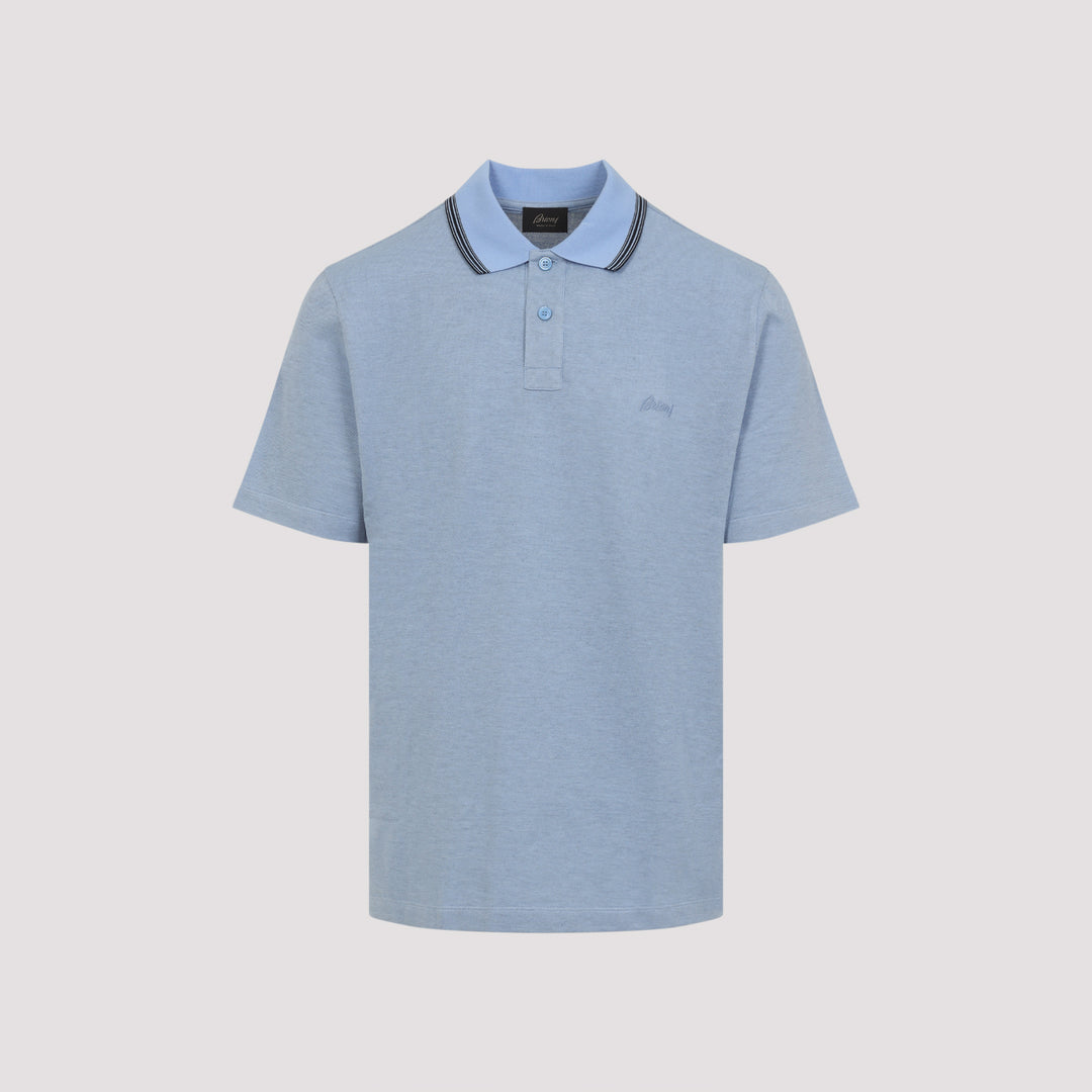Brioni Polo - Blu | 25146d0c0db0482e020d3bef507ee5cc89ceb361