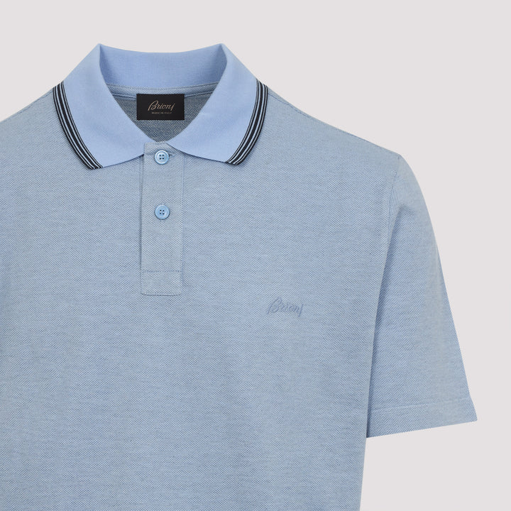 Brioni Polo - Blu | 10142fdab7857e892856f6d6712b28b0a010835e