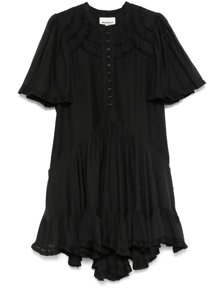Marant ÉToile Mini dresses - Nero | 242e451eb2f64f7f2d6c0fb853a2976aa4aa2890