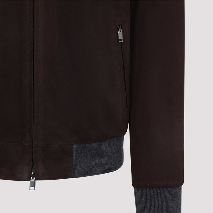 Brioni Bomber jackets - Marrone | b418f0e4c3d97ea1ca622a5288ede2b1c80cb9de