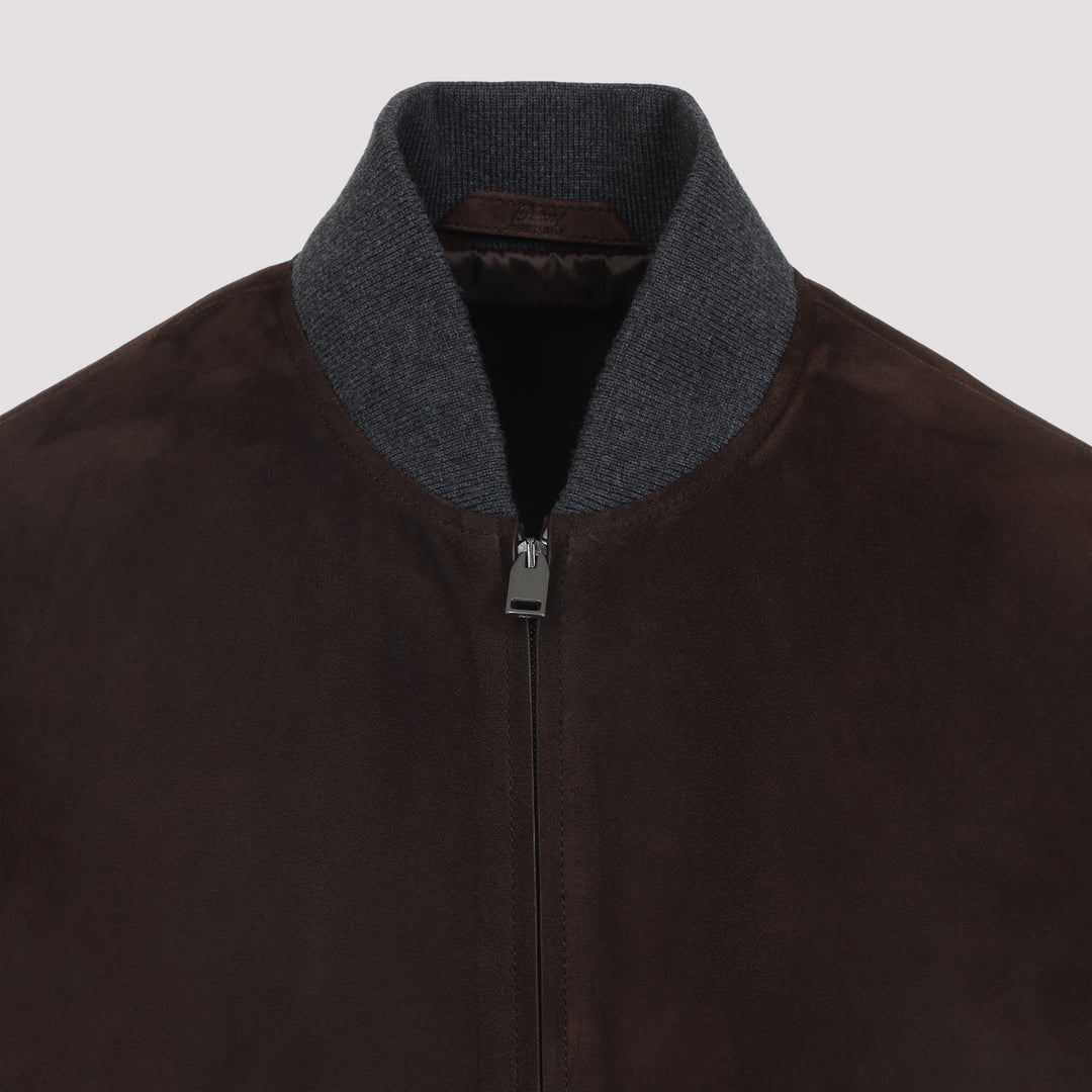 Brioni Bomber jackets - Marrone | 2efa91e7e5a2dc4a933977dffa6ec95fae961734