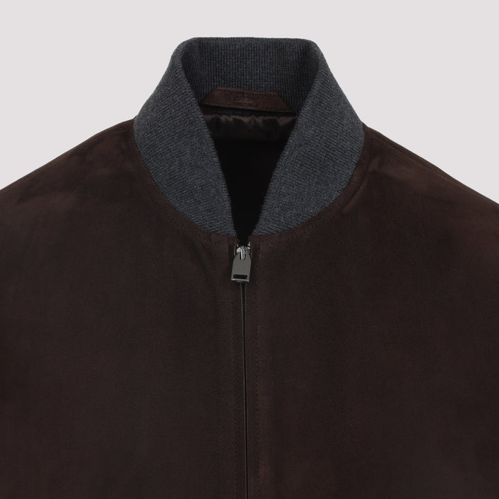 Brioni Bomber jackets - Marrone | 2efa91e7e5a2dc4a933977dffa6ec95fae961734