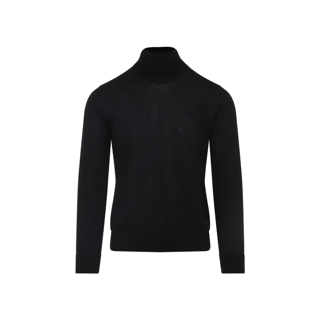Brioni Turtle neck - Nero | 04993ad9335cf5bb57dc4dc606e4fd866b3b14eb