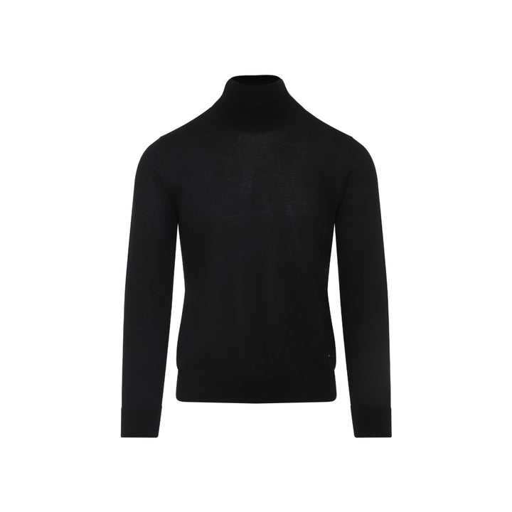 Brioni Turtle neck - Nero | 04993ad9335cf5bb57dc4dc606e4fd866b3b14eb