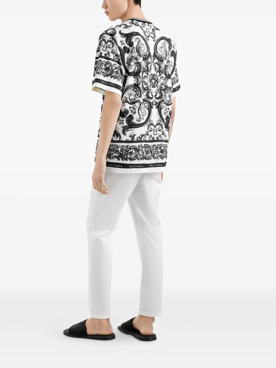 Blue Jacket With Contrasting Collar