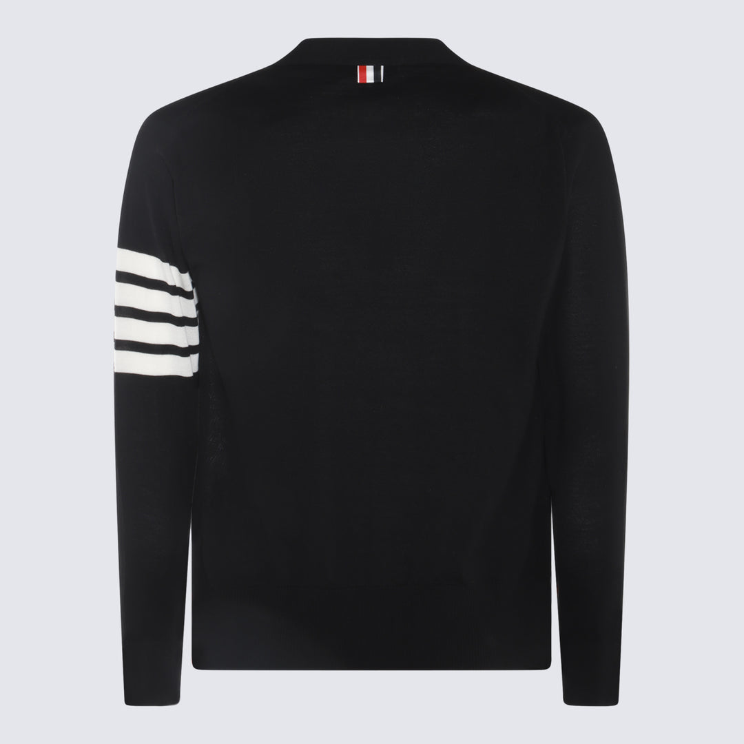 Thom Browne Sweaters - Nero | e647434f97d368c0b95b3386f03b38f0dabae947