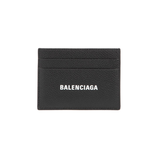 Black Leather Card Holder