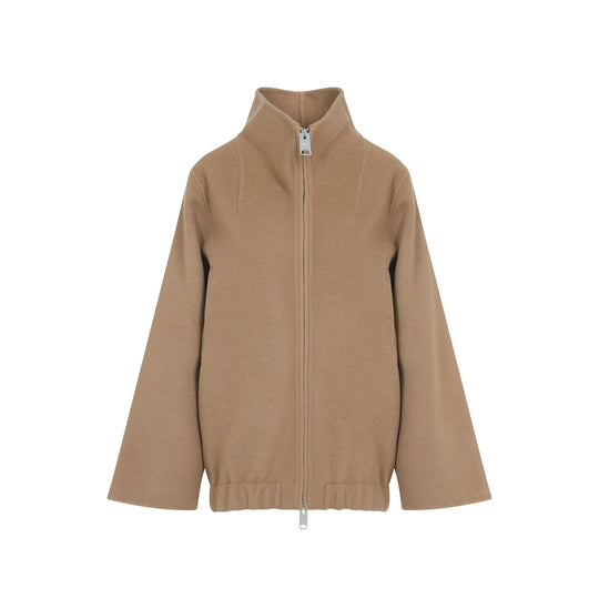 Camel Brown Wool Garret Jacket