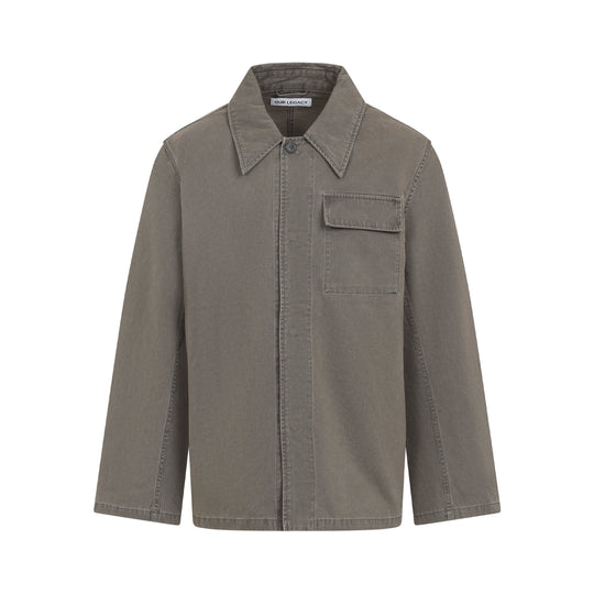Ditch Green Cotton Dutch Work Jacket