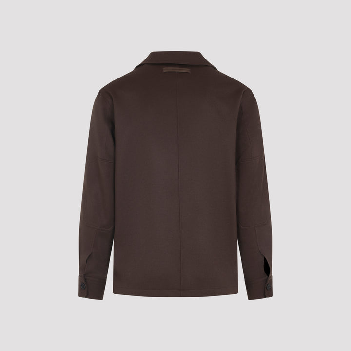 Zegna Shirts - Marrone | ed78fbf070e4b9bd9895da9ae1906946db59e036