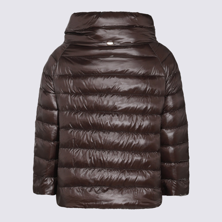 Herno Coats - Marrone | c1b90913e035decfb52e166bc40a20faf72e3c67