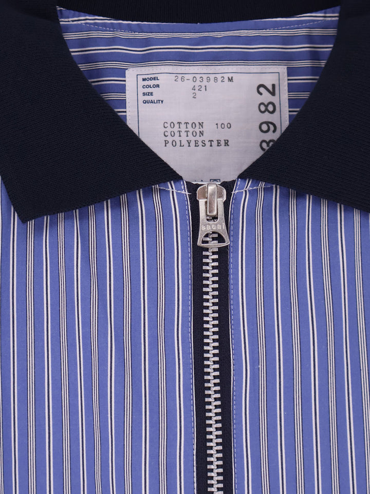 Sacai T-shirts and Polos - BLUE STRIPE | ca72ff939b24fa05cc097732c7646a74807602cb