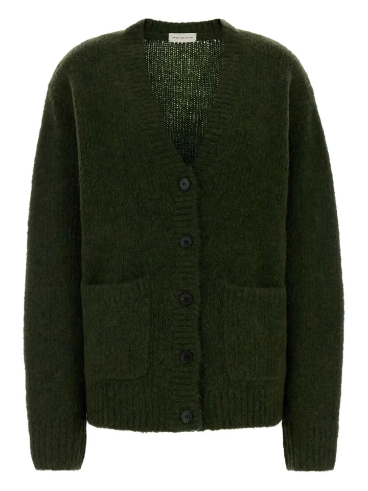 Dries Van Noten Cardigan - Verde | c018b76b8955d22a6a4118e0fee214ef2e5a4a19