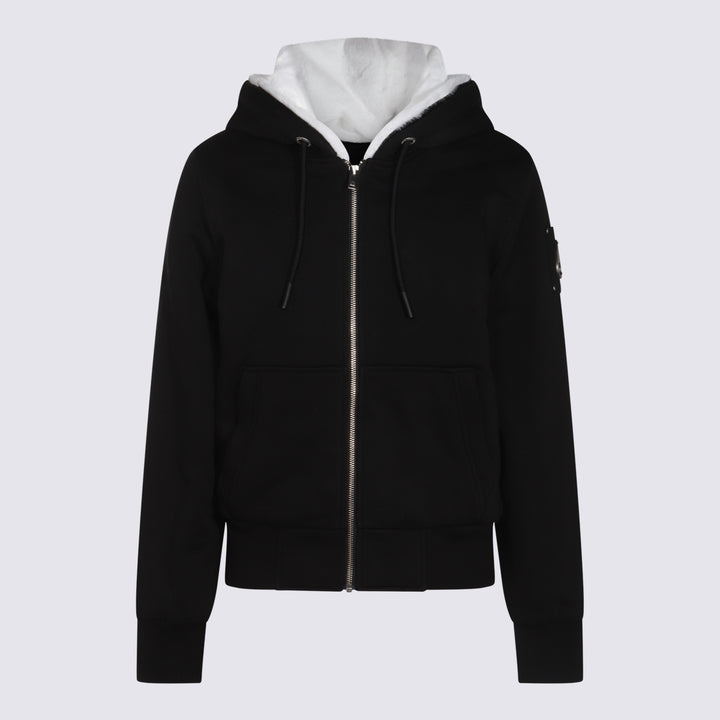 Moose Knuckles Jackets - BLACK W/WHITE | 04e3aa99628e11553278271f196163883d2f9bf3