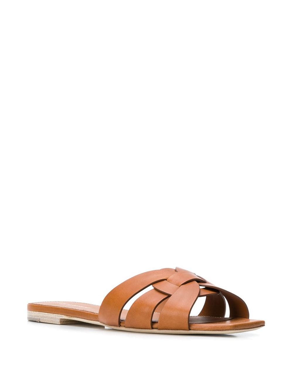 Saint Laurent Paris Sandali - Marrone | 51de837a594f99c786095cba84df85a0f8e7a2ca