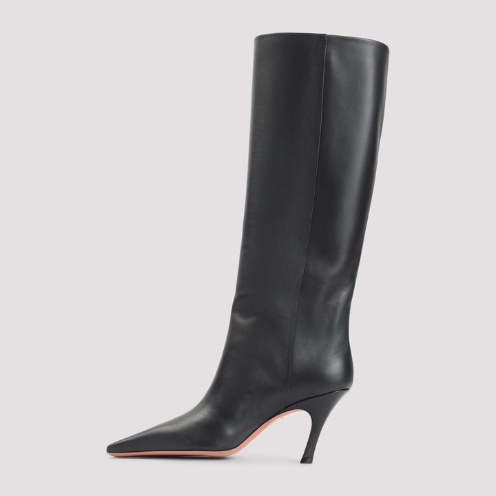 Amina Muaddi Boots - Nero | 4cf29e3ebb8ce2ecb96d9f47afbbb599af580f45