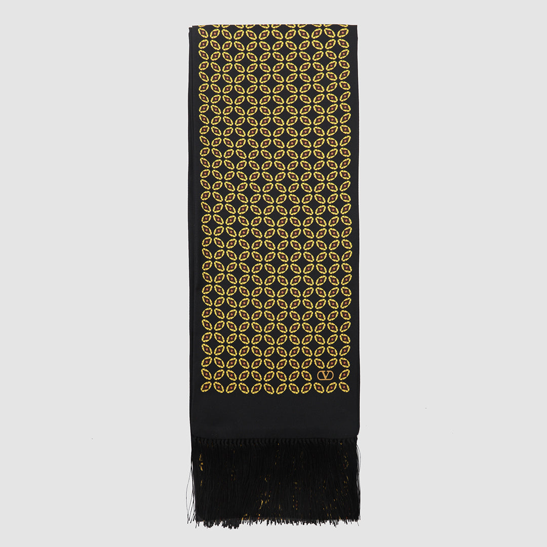 Valentino Garavani Scarfs - NERO/GIALLO/ARANCIO | e95bdf20a03da8b5bd08bbcbfcfd07a6c7f9ff0d