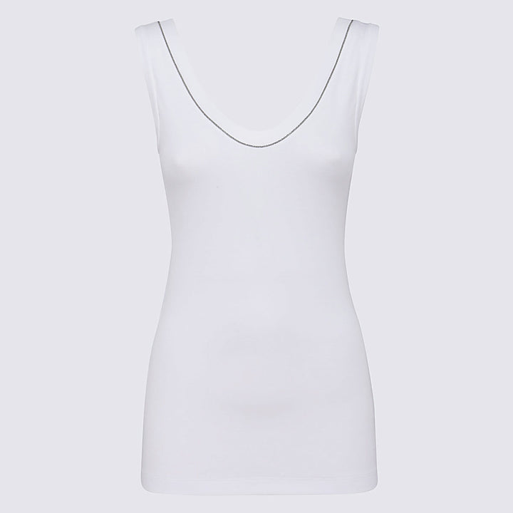 Brunello Cucinelli Top - Light and natural | d32dacccc2a2f68e8de15f8cdd8ac395bae206c8