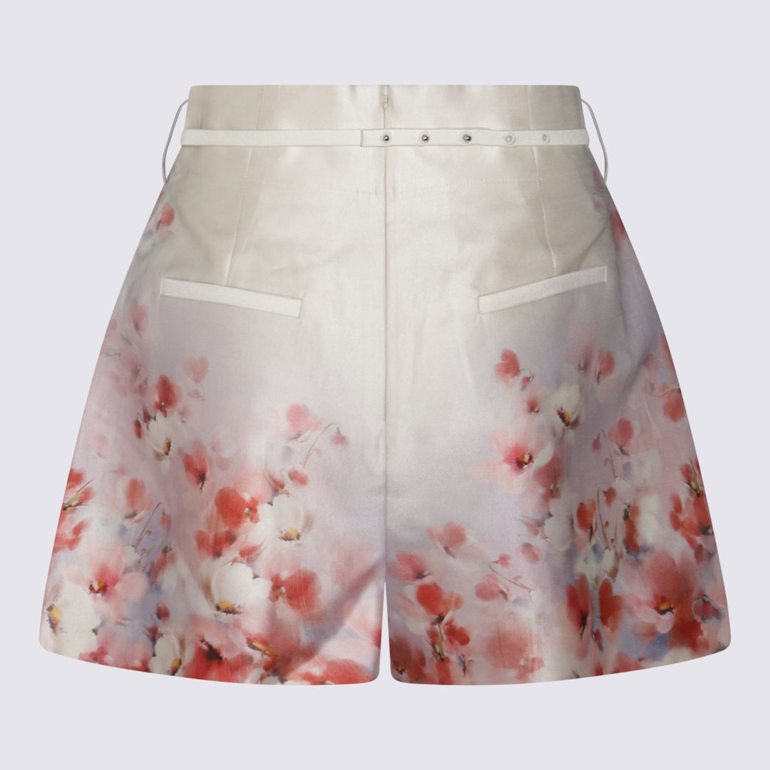 Zimmermann Shorts - SCARLET FLORAL | 9a6898158355cb3ef838f227bcc4f80860311d59
