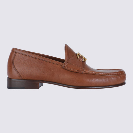 Flat Shoes Tobacco