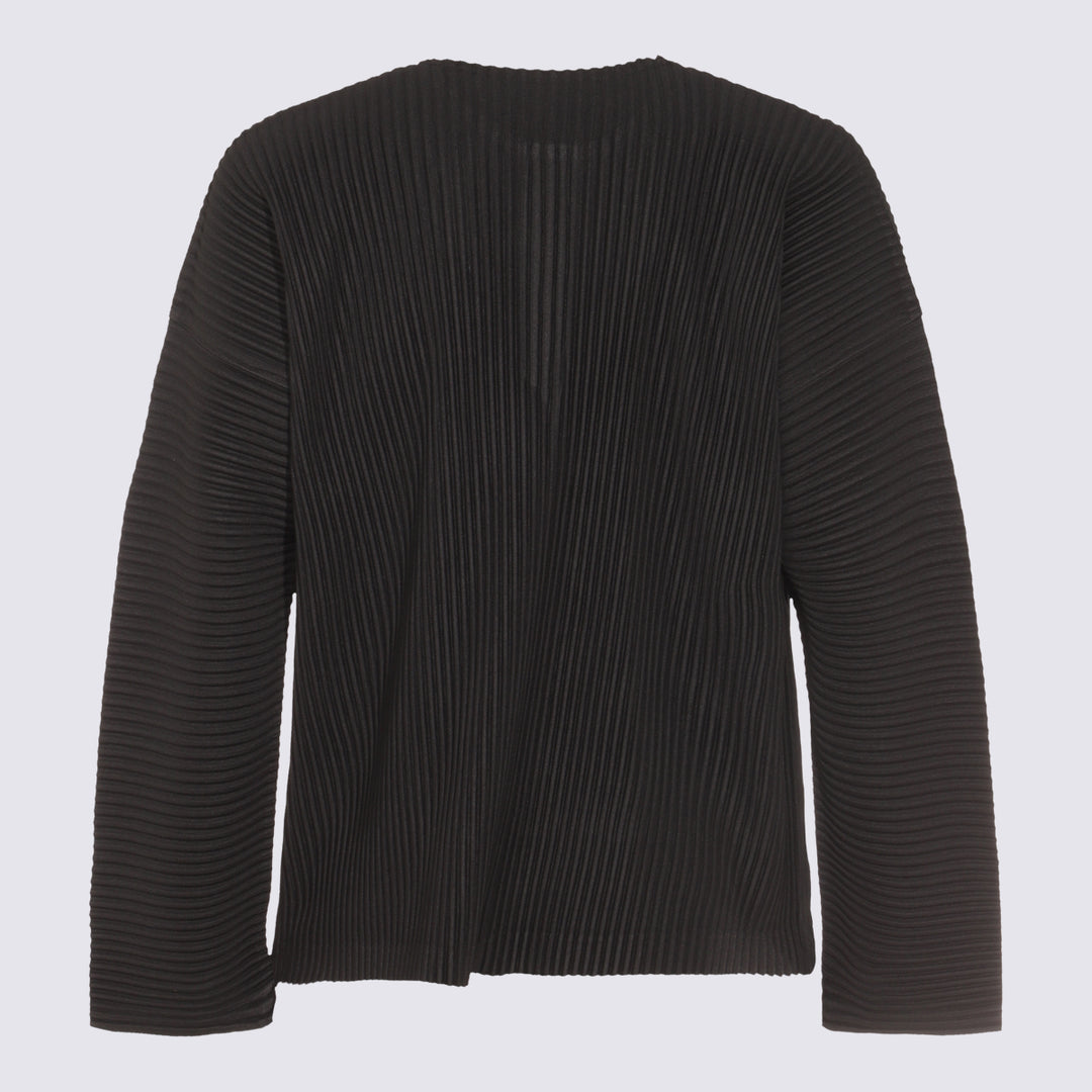 Homme Plisse Issey Miyake T-shirts and Polos - Blacks and greys | 51ecf78d39fe4a58466fb7df276d00686b8dc56a