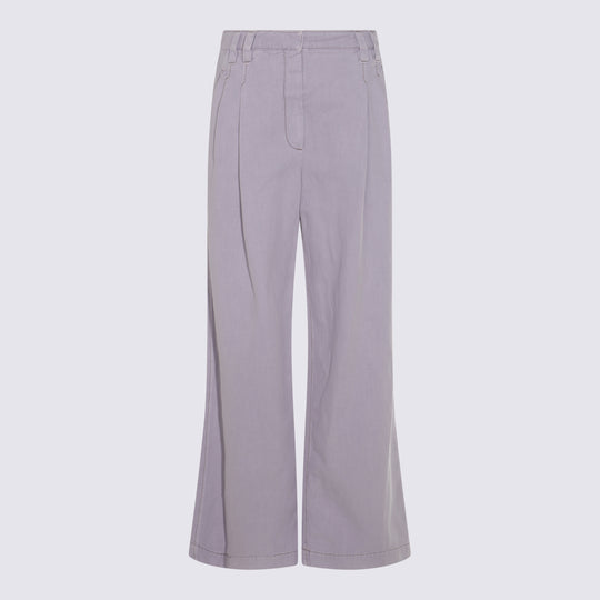 Trousers Purple Ash