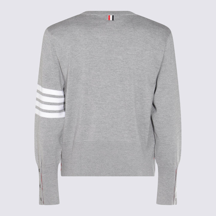 Thom Browne Sweaters - LT GREY | bcf0affd0b97c4b4e3ebfec620d88ed08b8486f4