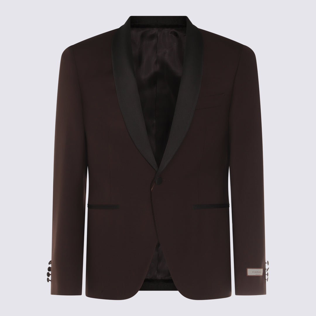 Canali Dresses - Marrone | 0b572b7ade436d9a6847a766f1cda71881d878ed