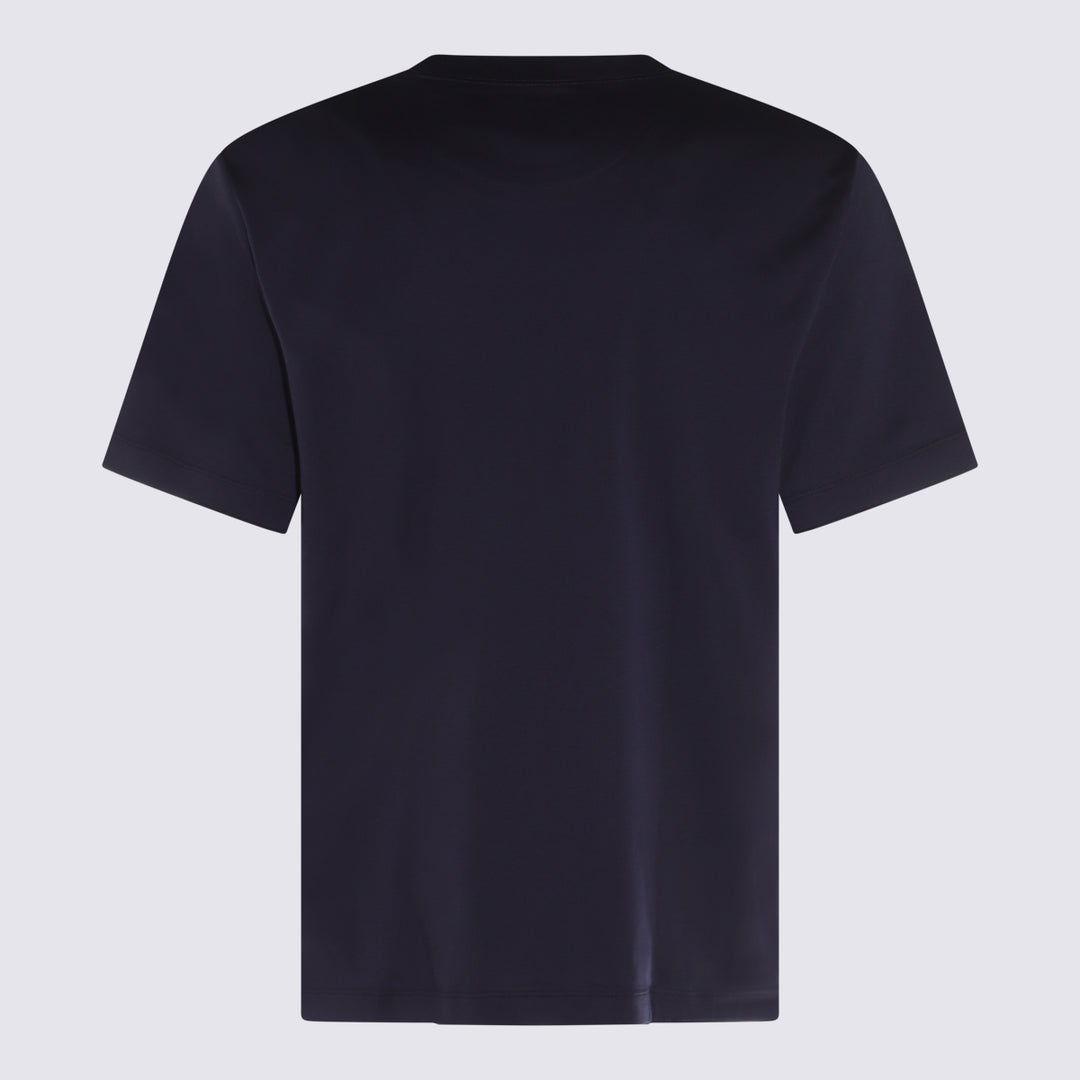 Eleventy T-shirts and Polos - Blue and green | 519f57c7ba694919ec7098c0fc639d2e26d8d1e8