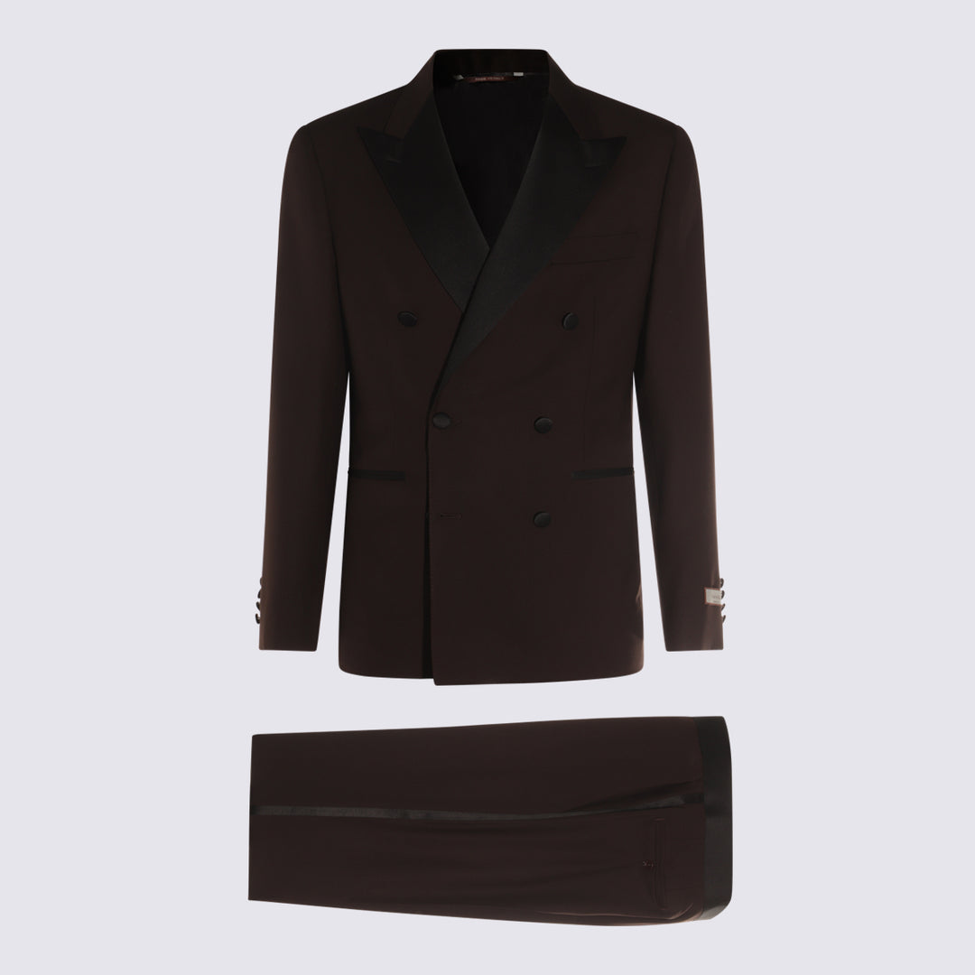 Canali Dresses - Marrone | 739079d3e970e52486d74de6a386ea78f086ddaf