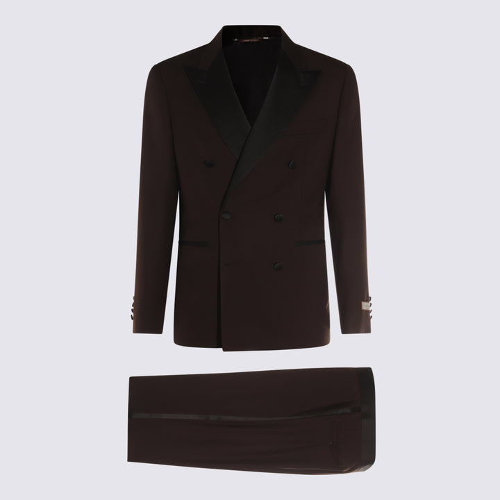 Canali Dresses - Marrone | 739079d3e970e52486d74de6a386ea78f086ddaf